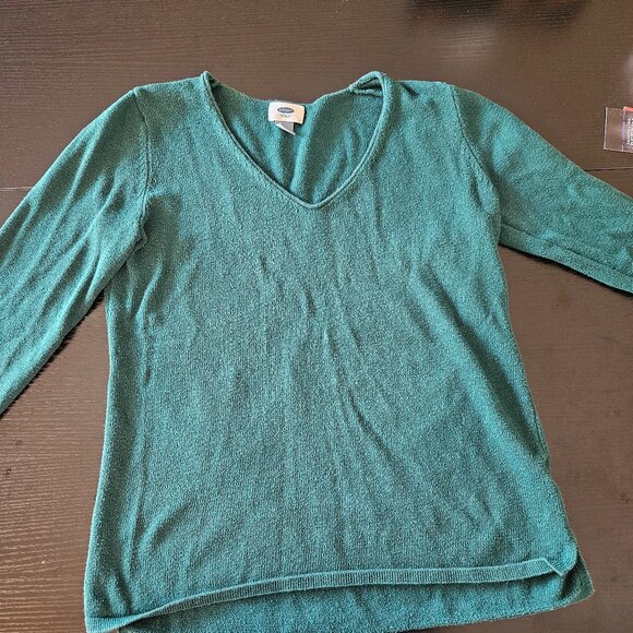 3/$15 old navy dark green shirt - Picture 3 of 5